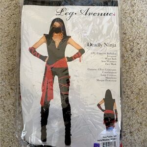 Leg Avenue Ninja Warrior Costume - Size S/Petite